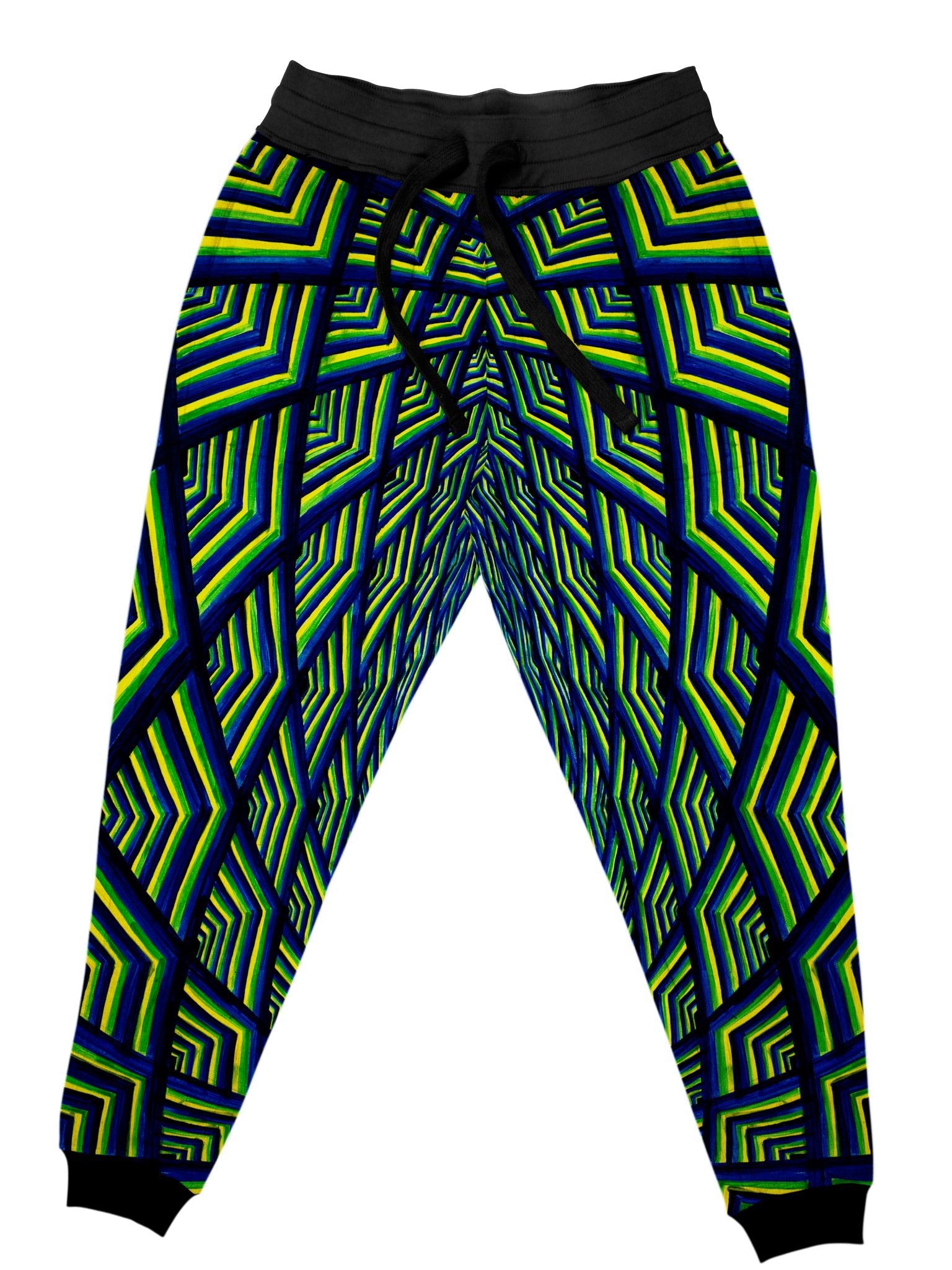 Neon Temple Of Light (Floor) Joggers Joggers Electro Threads 