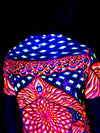 Neon Temple Of Light Unisex Crew T-Shirts Electro Threads