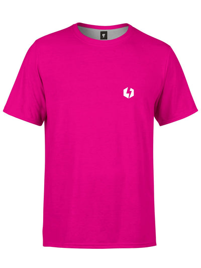 Neon Unisex Crews T-Shirts Electro Threads XS Neon Pink Regular