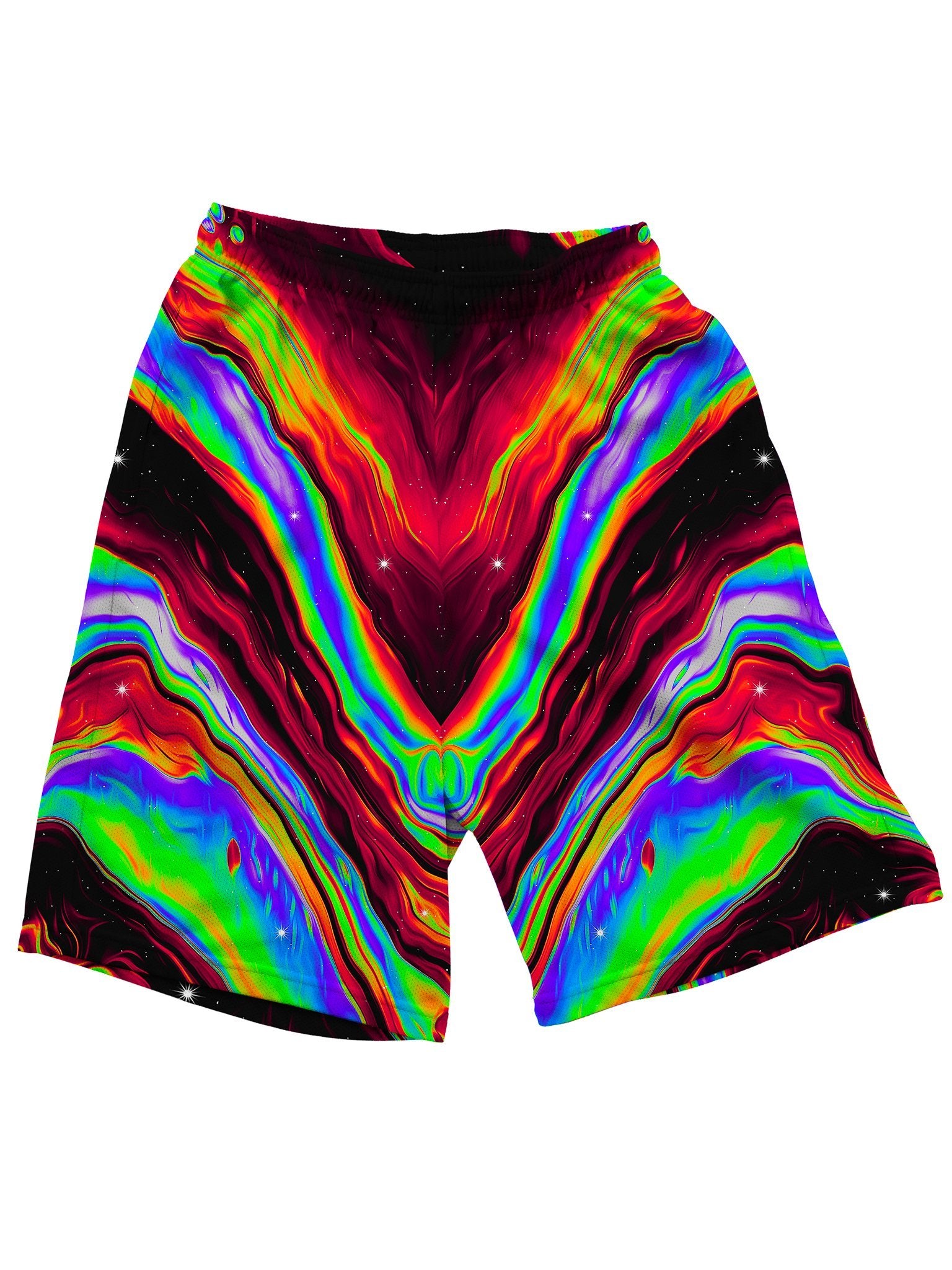 Neon Venus Fly Trap Shorts Mens Shorts Electro Threads 
