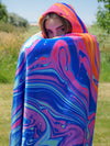 Nuclear Hooded Blanket Hooded Blanket Electro Threads