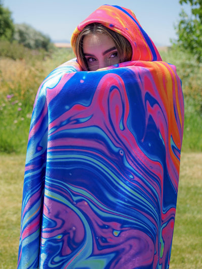 Nuclear Hooded Blanket Hooded Blanket Electro Threads