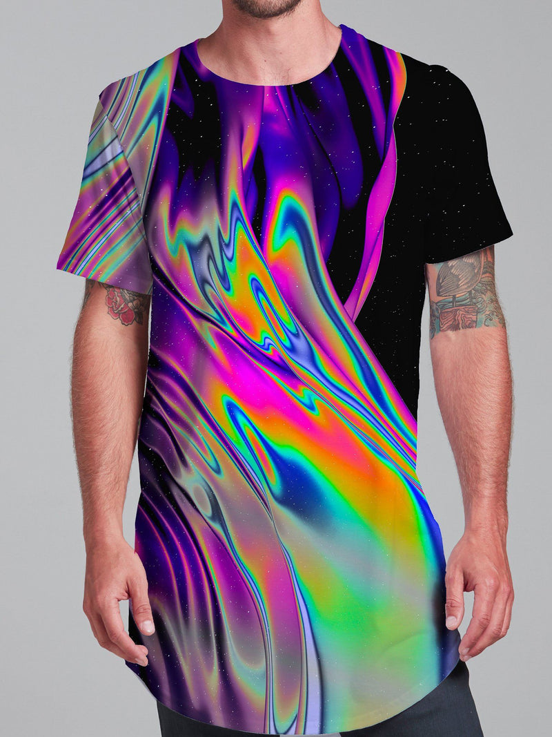 Nuit Blanche Unisex Tall Tee Mens Tall Tee Electro Threads 