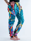 Optical Stained Glass Unisex Joggers Jogger Pant T6 S Blue Regular