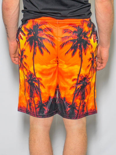 Palm Tree Sunset Shorts Mens Shorts T6