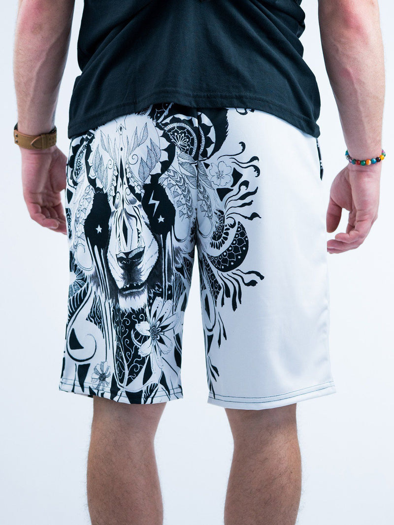 Panda Shorts Mens Shorts T6 28 - XS White 