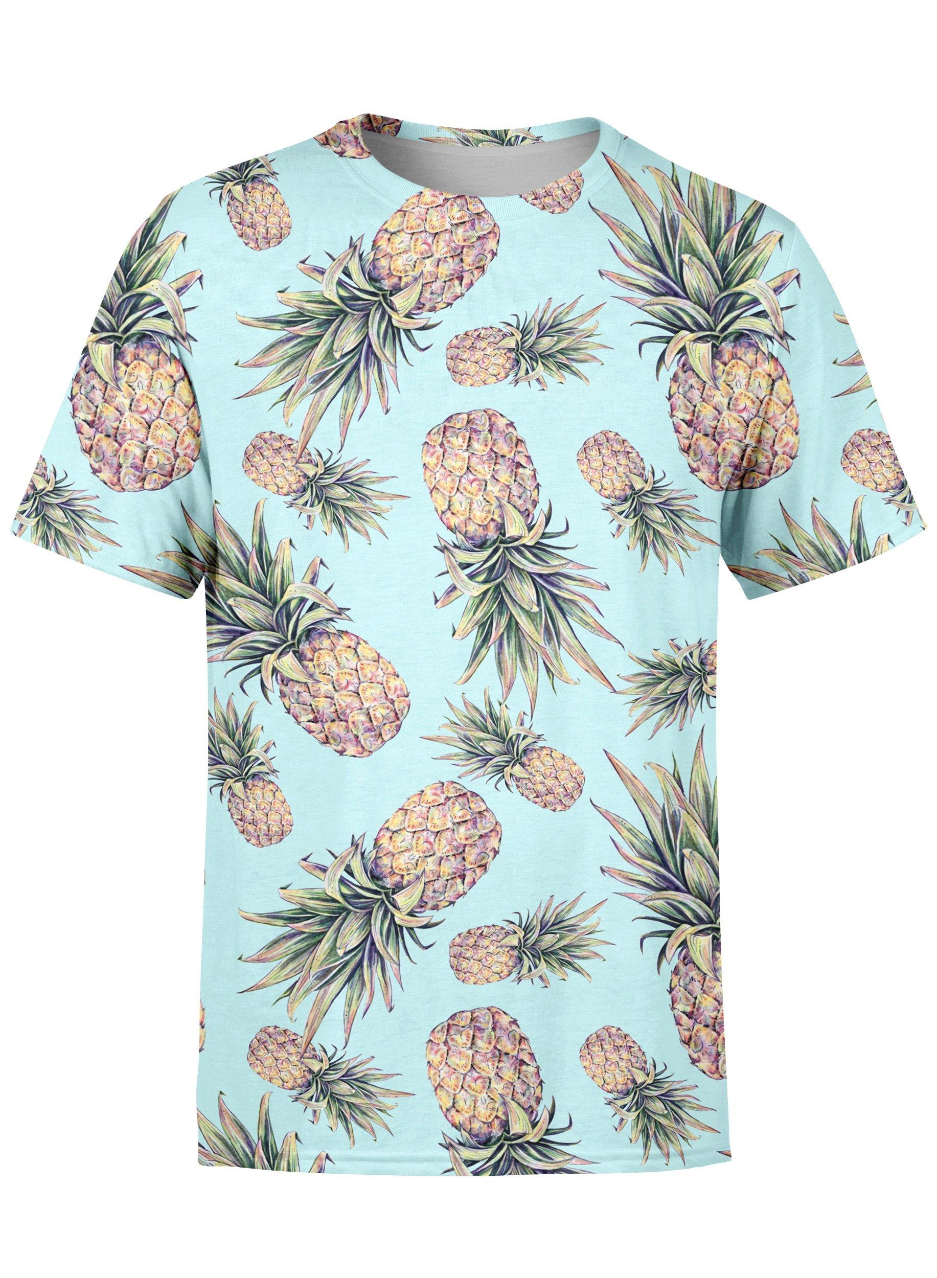 Pastel Pineapple Unisex Crew T-Shirts T6 