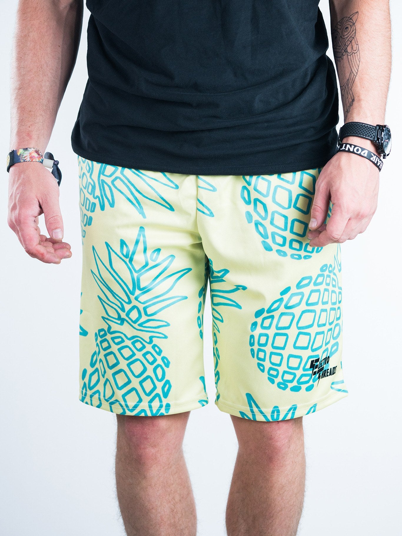 Pineapple Style Shorts Mens Shorts T6 