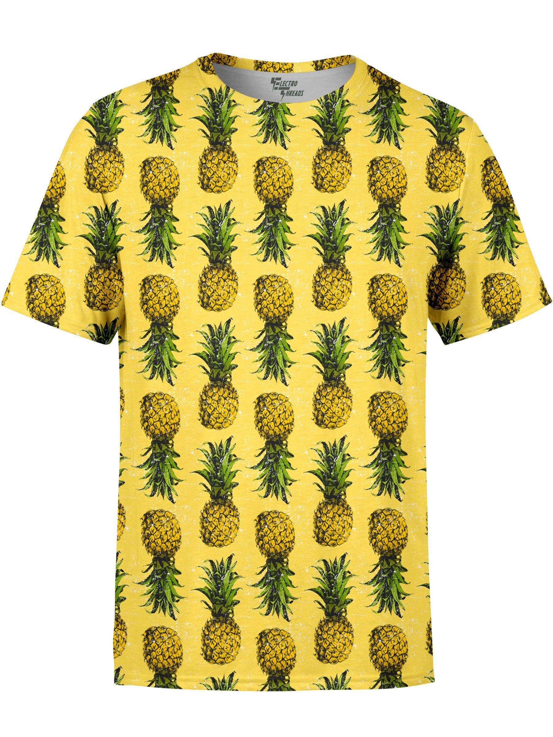 Pineapple Unisex Crew T-Shirts T6 