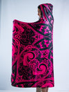 Pink Mandala Hooded Blanket Hooded Blanket Electro Threads