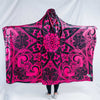 Pink Mandala Hooded Blanket Hooded Blanket Electro Threads