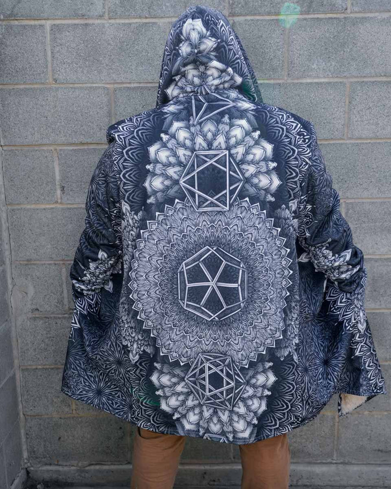 Platonic Mandala Black Dream Cloak