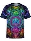 Platonic Mandala v2 Unisex Crew T-Shirts Electro Threads