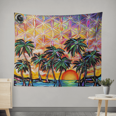 Playa Dreams Wall Tapestry Tapestry Electro Threads