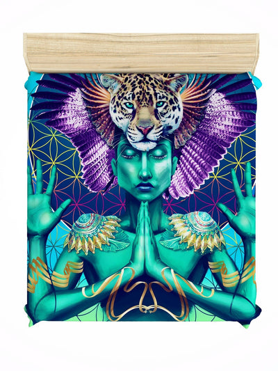 Power and Peace Blanket Blanket Electro Threads