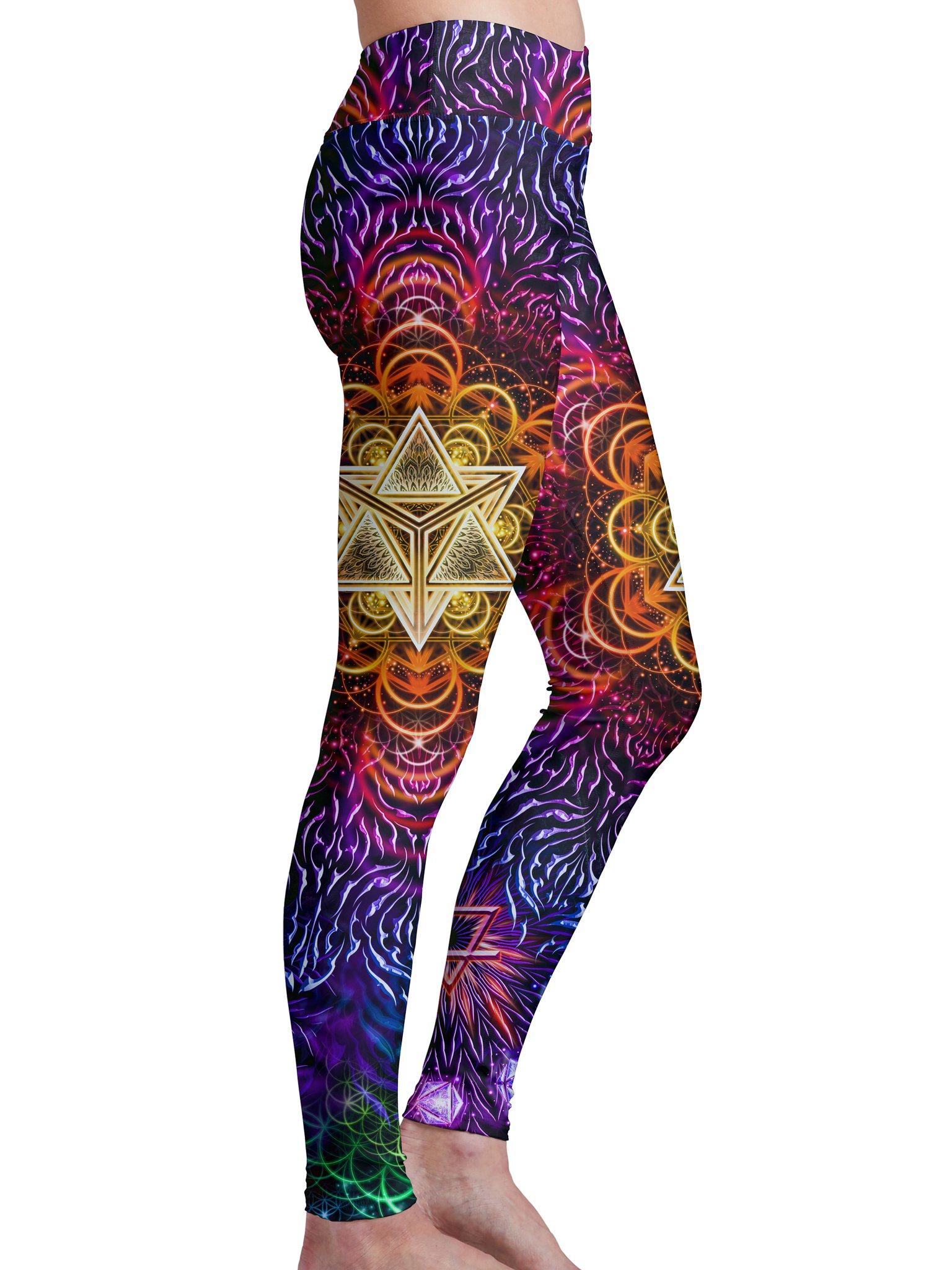 Womens Psychedelic Yoga Pants, Tetramode – Tetramode®