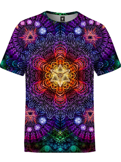 Psychedelic Awakening Unisex Crew T-Shirts Electro Threads