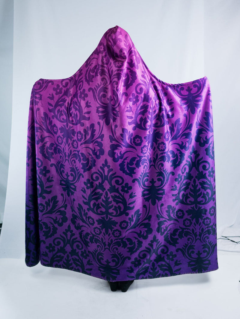 Purple Luxe Hooded Blanket Hooded Blanket Electro Threads 