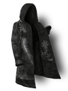 Ra Rising (Phoenix Shadow) Cyber Cloak Cyber Cloak Electro Threads Long Sleeve-No Bag XX-Small Black Sherpa