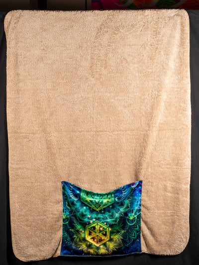 Ra Rising PHOENIX SHADOW Footed Blanket Footed Blanket Electro Threads