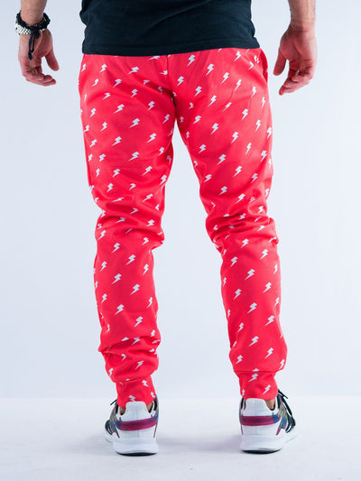 Red Electro Unisex Joggers Jogger Pant T6