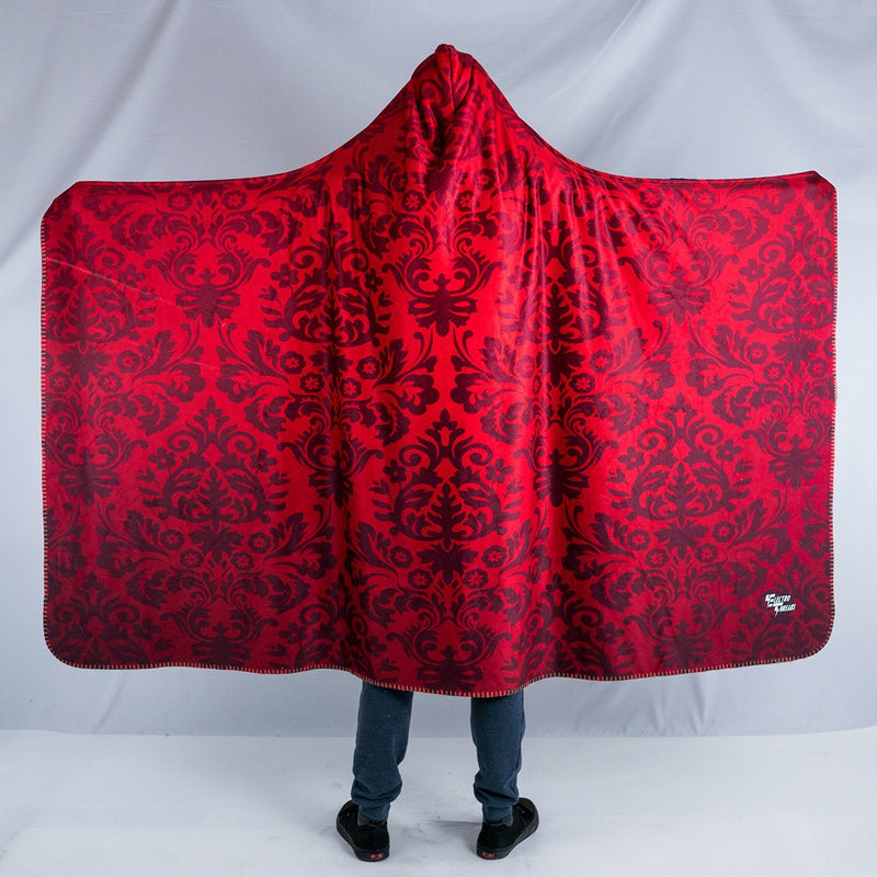 Red Luxe Hooded Blanket Hooded Blanket Electro Threads 