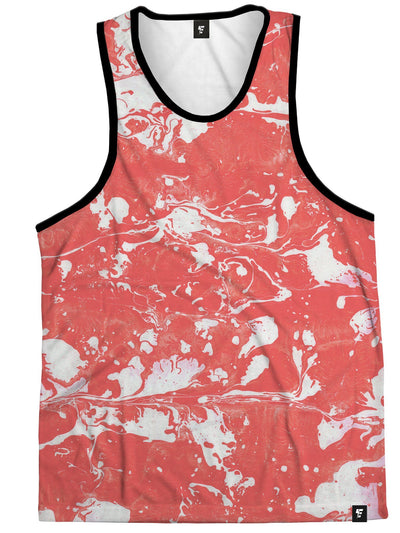 Red Marble Tank Top Tank Tops Electro Threads