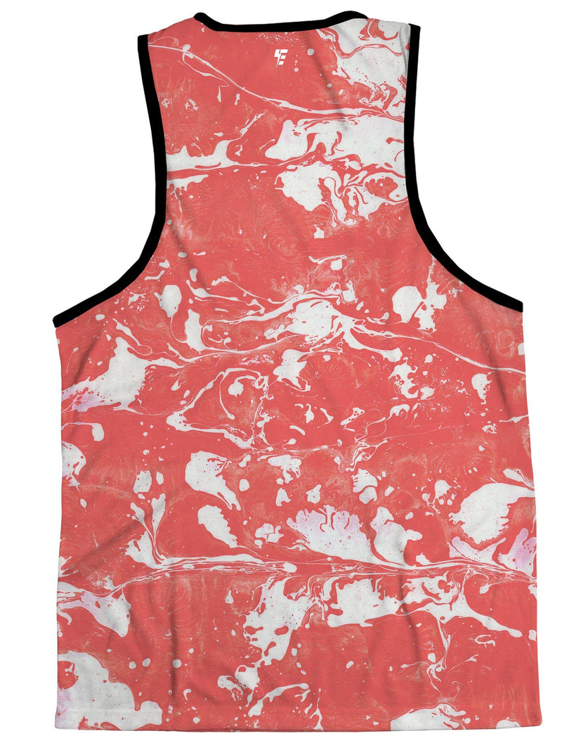 Red Marble Tank Top Tank Tops Electro Threads 