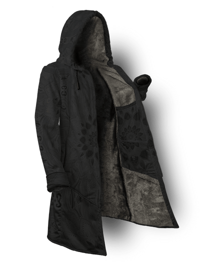 Rosebud Black Cyber Cloak Cyber Cloak TCG Long Sleeve-No Bag XX-Small Cosmic Fur (Grey)