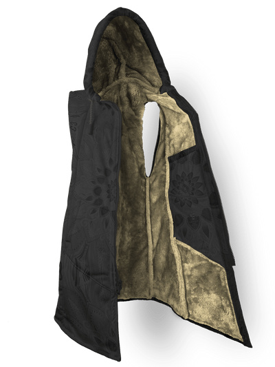 Rosebud Black Cyber Cloak Cyber Cloak TCG Sleeveless-No Bag XX-Small Beige Sherpa