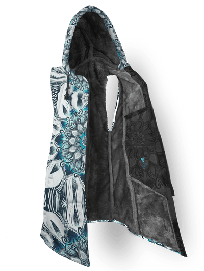 Rosebud Blue Cyber Cloak Cyber Cloak TCG Sleeveless-No Bag XX-Small Cosmic Fur (Grey)