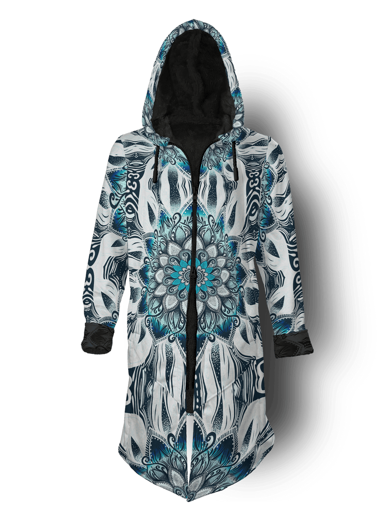 Rosebud Blue Cyber Cloak Cyber Cloak TCG Long Sleeve-No Bag XX-Small Black Sherpa