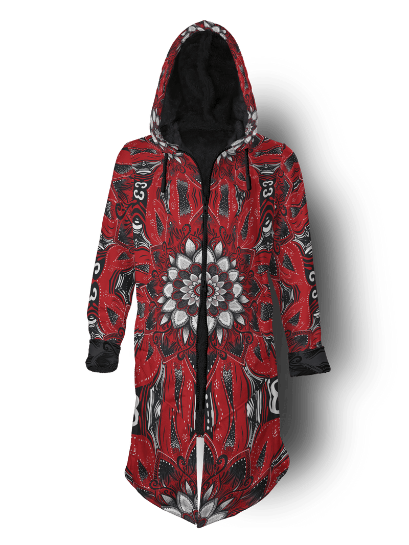 Rosebud Red Cyber Cloak Cyber Cloak TCG Long Sleeve-No Bag XX-Small Black Sherpa