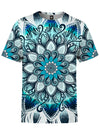 Rosebud Unisex Crew T-Shirts Electro Threads XS Blue Regular