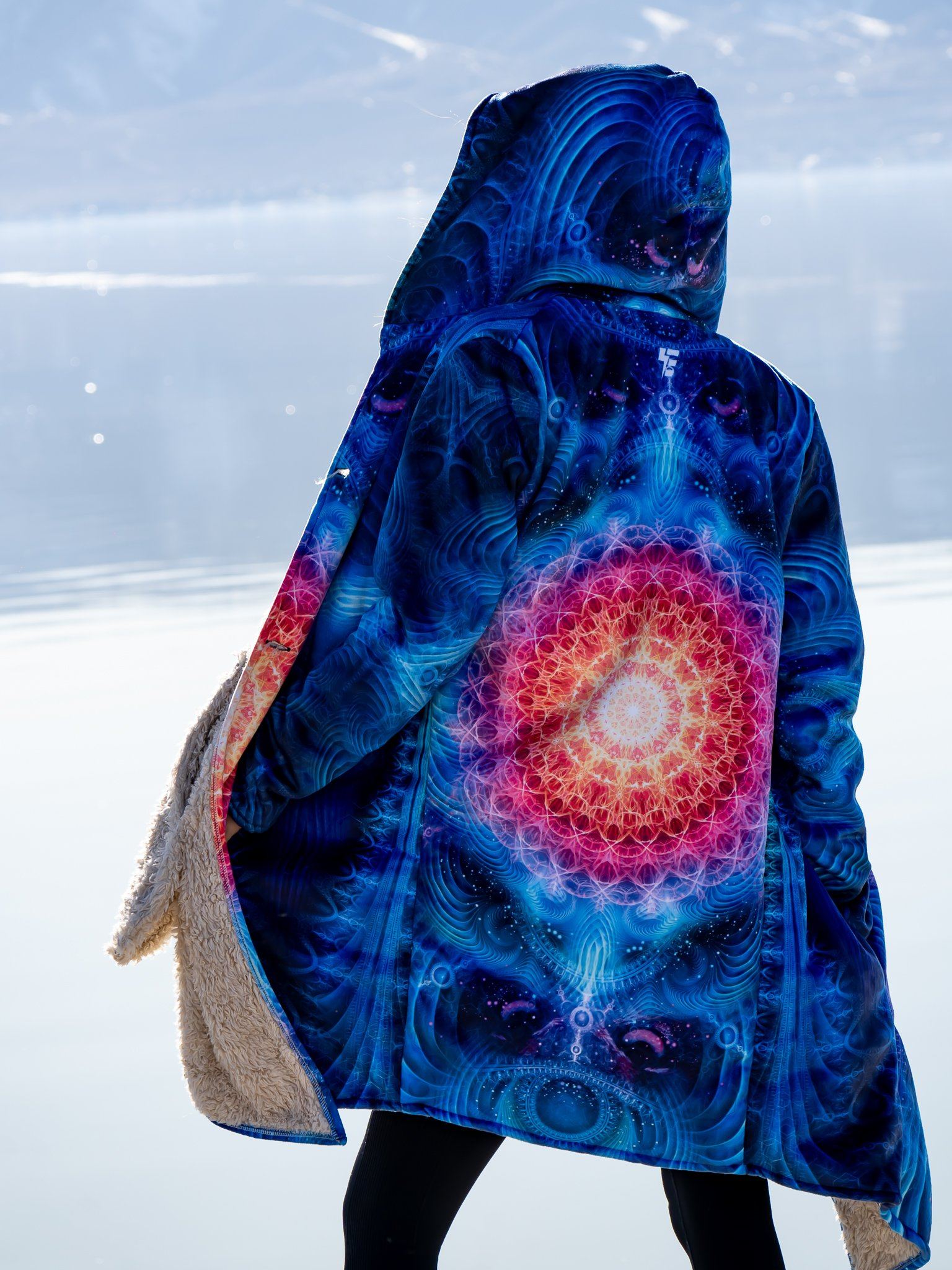 SHAMAN'S store MOSAIC HOODED cloak