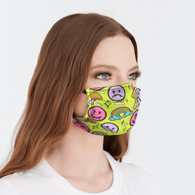 SMILE CITY Face Mask Electro Threads