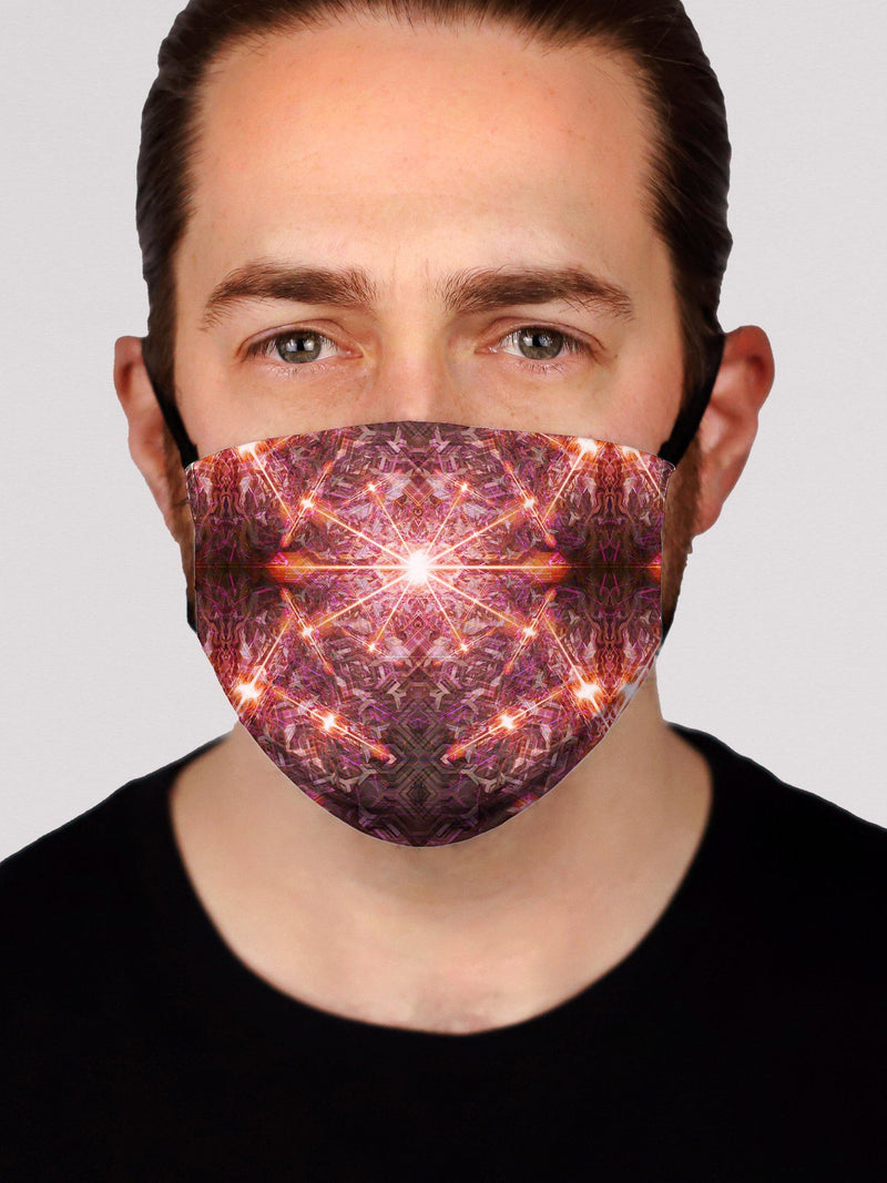 Solar Explosion Face Mask Face Masks Electro Threads 
