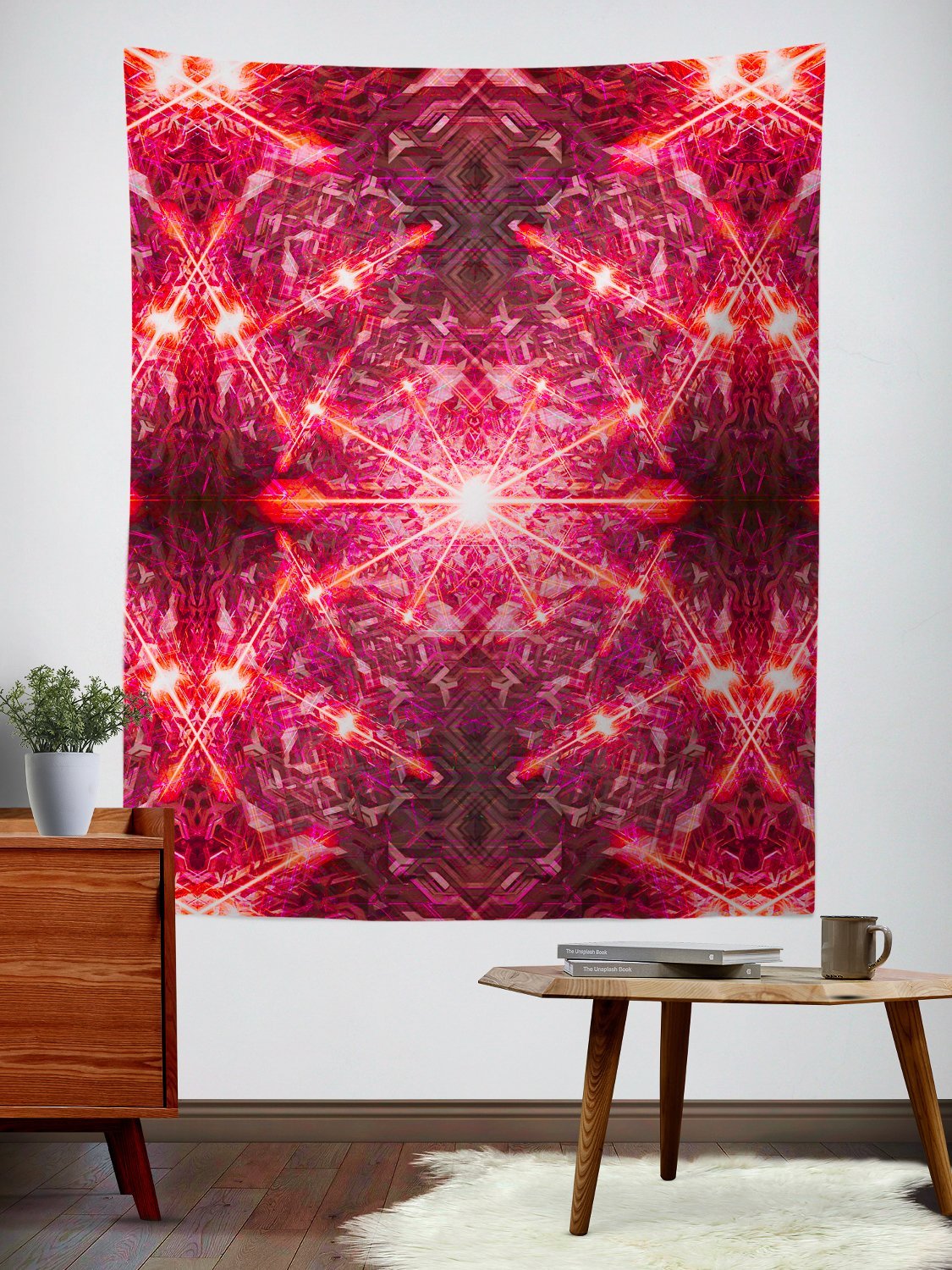 Solar Explosion Tapestry Tapestry Electro Threads 