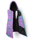 Space Cat Drip Cyber Cloak Cyber Cloak TCG Sleeveless-No Bag XX-Small Black Sherpa