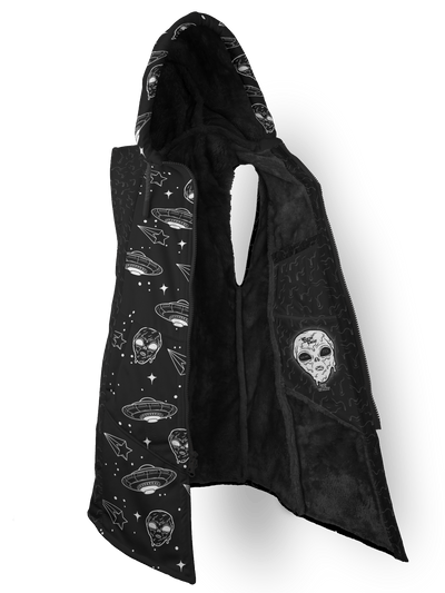Space Drip (Blackout) Cyber Cloak Cyber Cloak TCG Sleeveless-No Bag XX-Small Black Sherpa