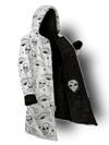 Space Drip (Whiteout) Cyber Cloak Cyber Cloak Electro Threads Long Sleeve-No Bag XX-Small Black Sherpa