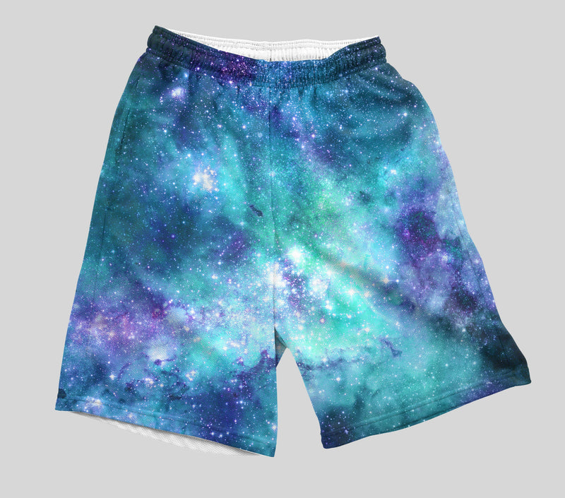 Space Jam Galaxy Shorts Mens Shorts T6 