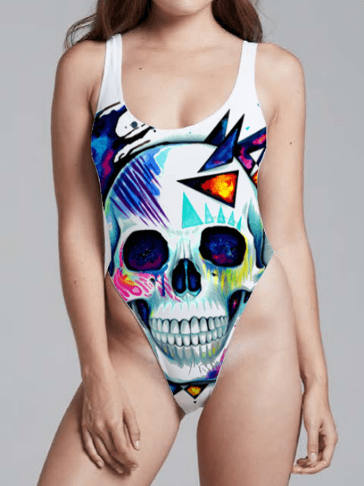 Space Skull Onepiece Onepiece T6 