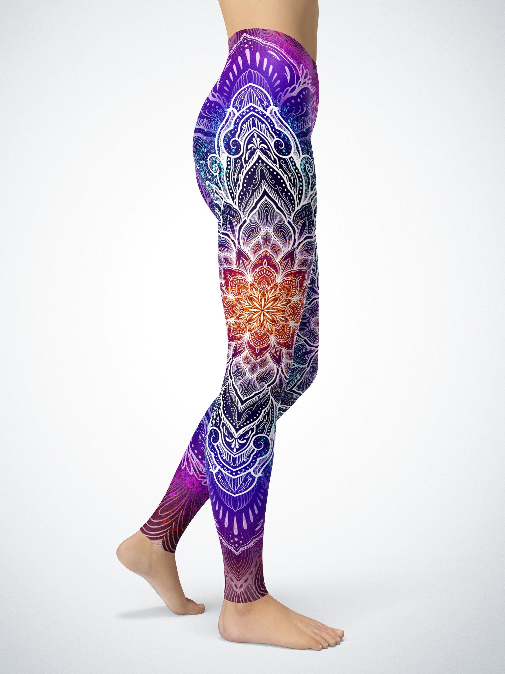 Kyoto Legging, So-soft workout leggings with Picot Performance patchwork  and Performance Seaming. Features deep hip …