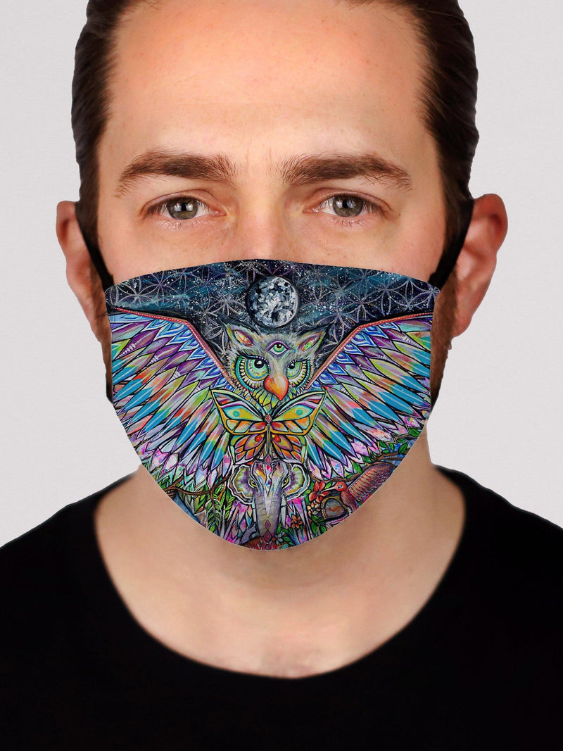 Spirit Totem Face Mask Face Masks Electro Threads 