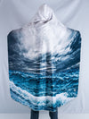 Stormy Ocean Hooded Blanket Hooded Blanket Electro Threads
