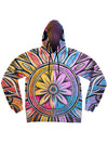 Sun & Moon-Ray Mandala Unisex Hoodie Pullover Hoodies Electro Threads