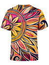 Sun/Moon-Ray Mandala Unisex Crew T-Shirts Electro Threads