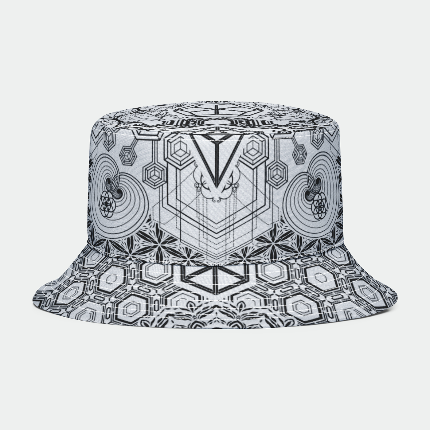 Neon Smile City Bucket Hat - Electro Threads