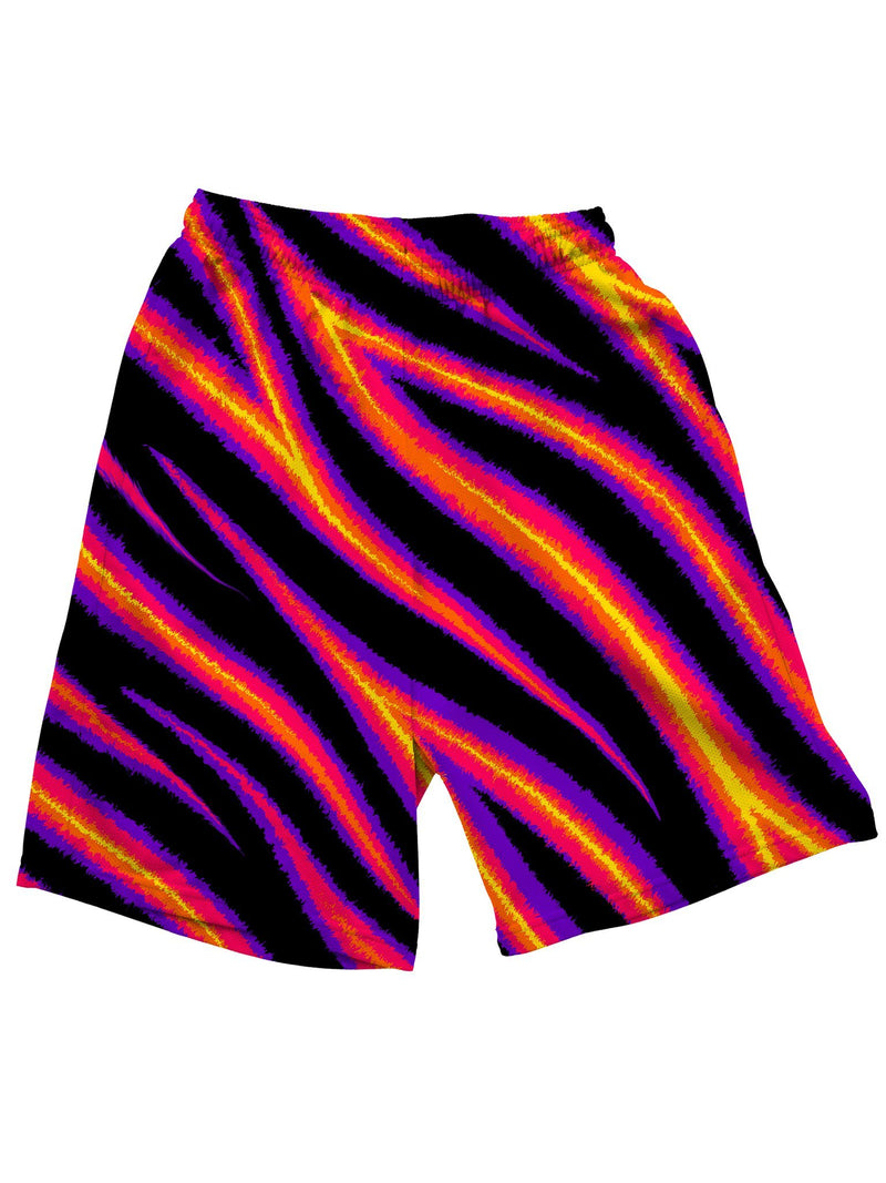 Tiger Stripes Shorts Mens Shorts Electro Threads 